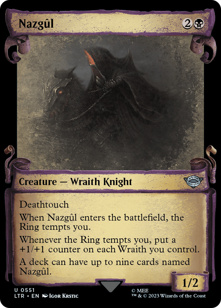 Nazgul (0551) [The Lord of the Rings: Tales of Middle-Earth Showcase Scrolls] | Grognard Games