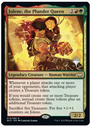 Jolene, the Plunder Queen (Promo Pack) [Streets of New Capenna Commander Promos] | Grognard Games