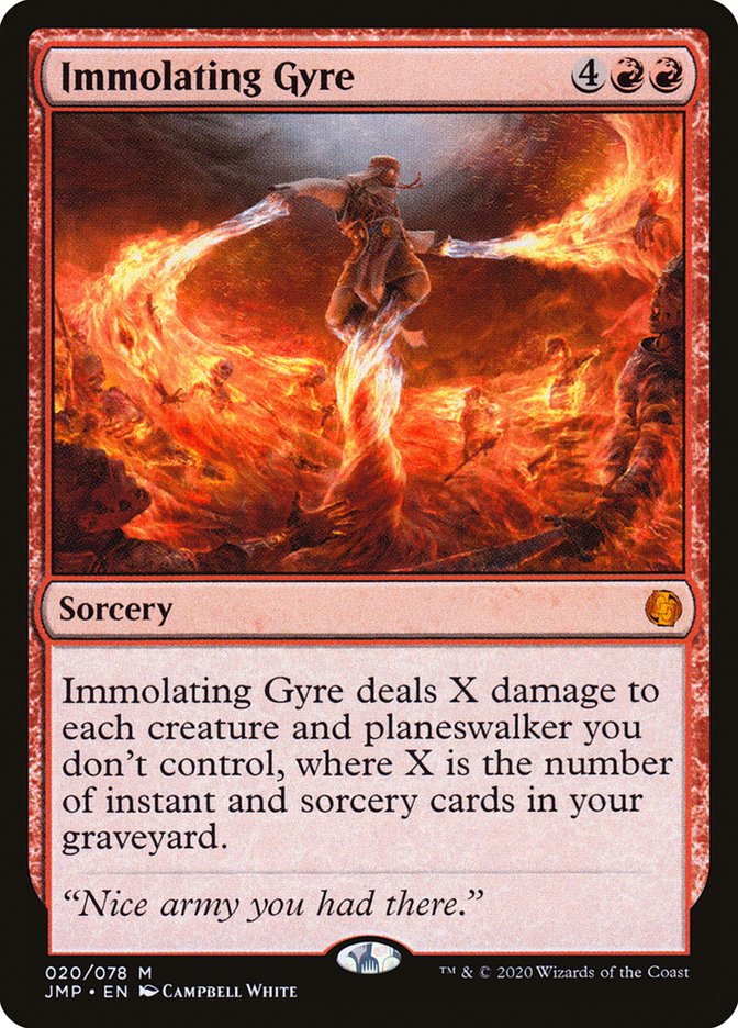 Immolating Gyre [Jumpstart] | Grognard Games