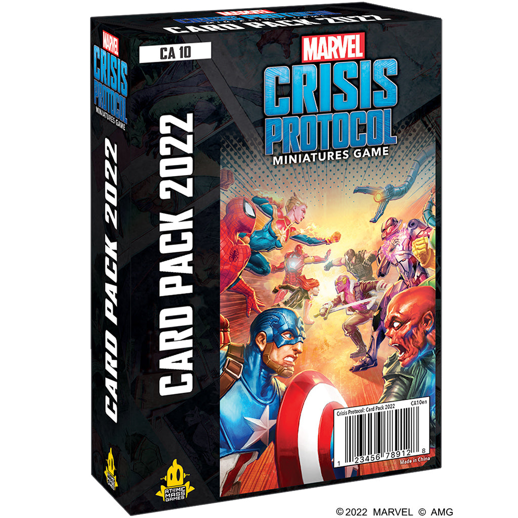CA10EN Marvel Crisis Protocol: CARD PACK 2022 | Grognard Games