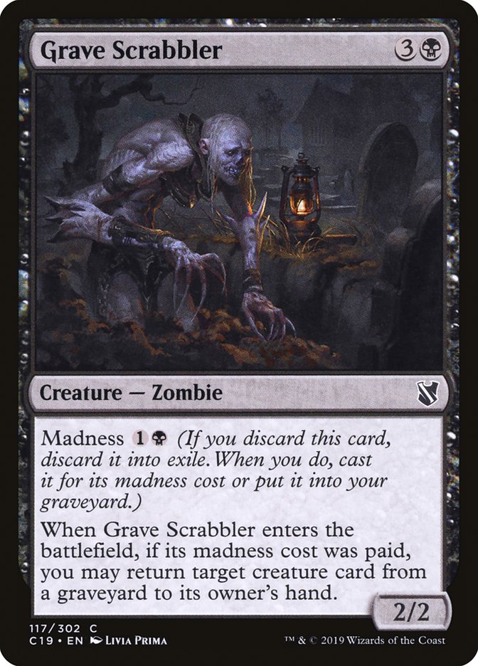 Grave Scrabbler [Commander 2019] | Grognard Games
