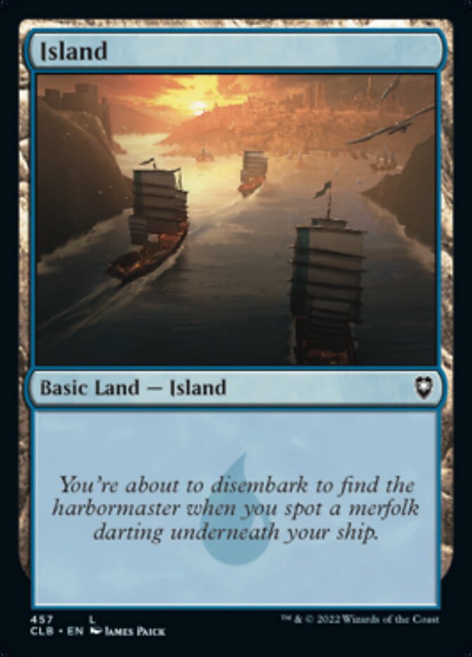 Island (457) [Commander Legends: Battle for Baldur's Gate] | Grognard Games