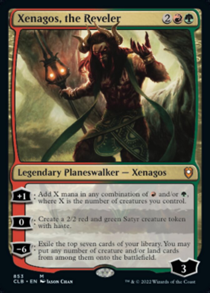 Xenagos, the Reveler [Commander Legends: Battle for Baldur's Gate] | Grognard Games