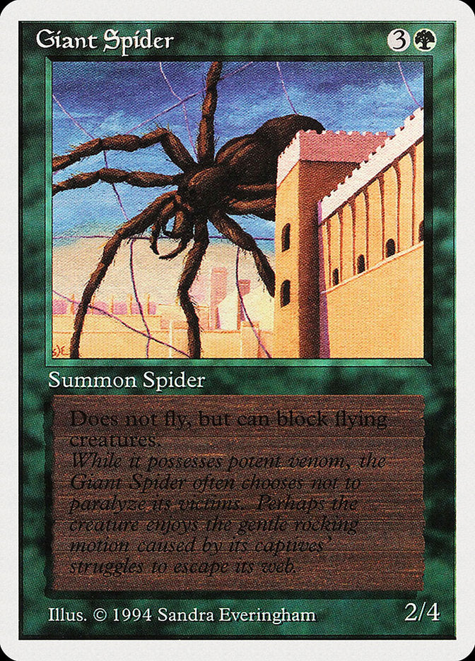 Giant Spider [Summer Magic / Edgar] | Grognard Games