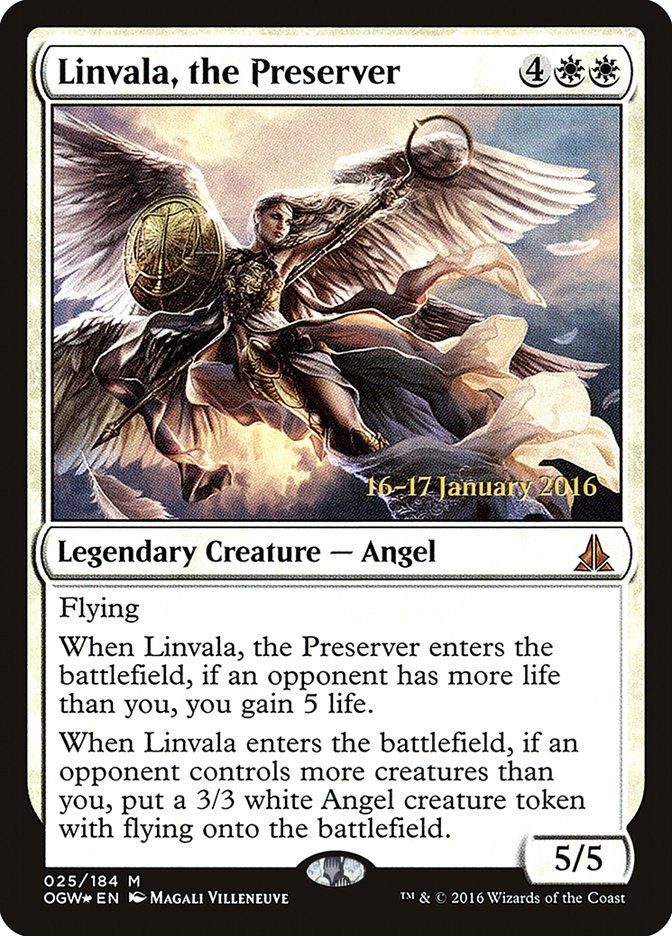 Linvala, the Preserver [Oath of the Gatewatch Prerelease Promos] | Grognard Games