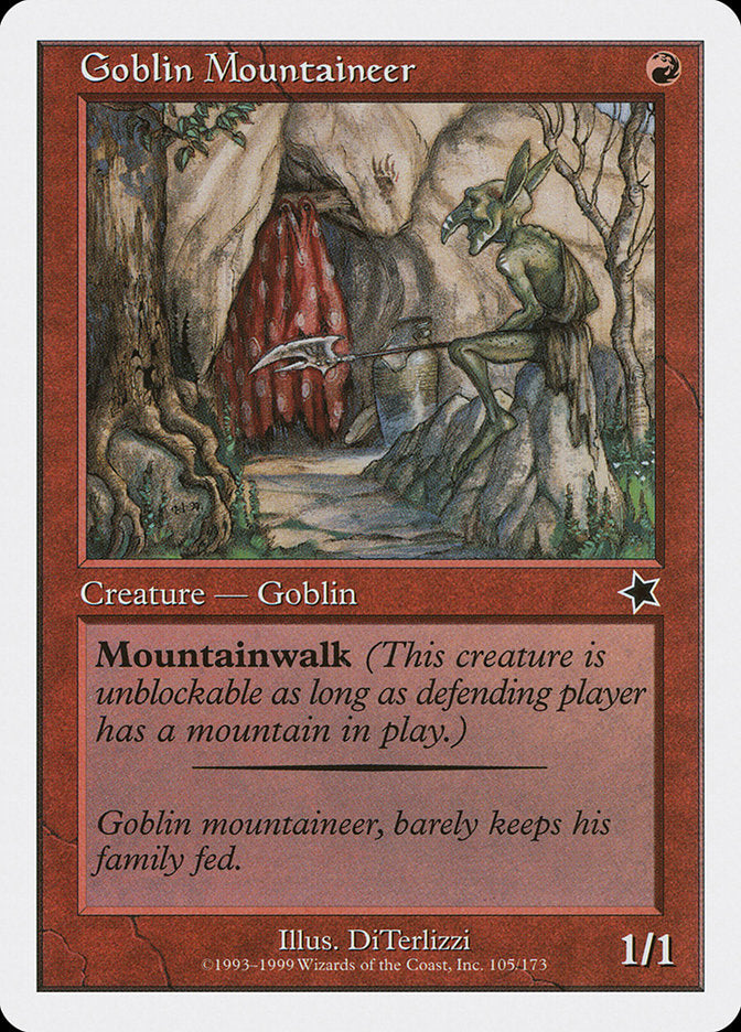 Goblin Mountaineer [Starter 1999] | Grognard Games