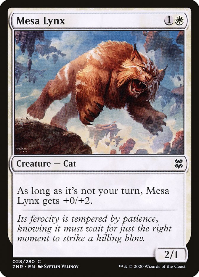 Mesa Lynx [Zendikar Rising] | Grognard Games