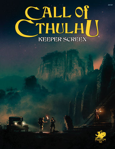 Call of Cthulhu RPG: Keeper Screen Pack | Grognard Games