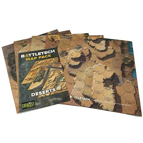 BattleTech 35154 Map Pack - Deserts | Grognard Games