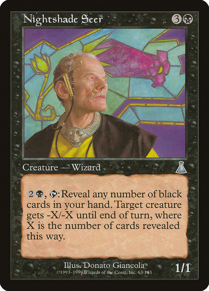 Nightshade Seer [Urza's Destiny] | Grognard Games