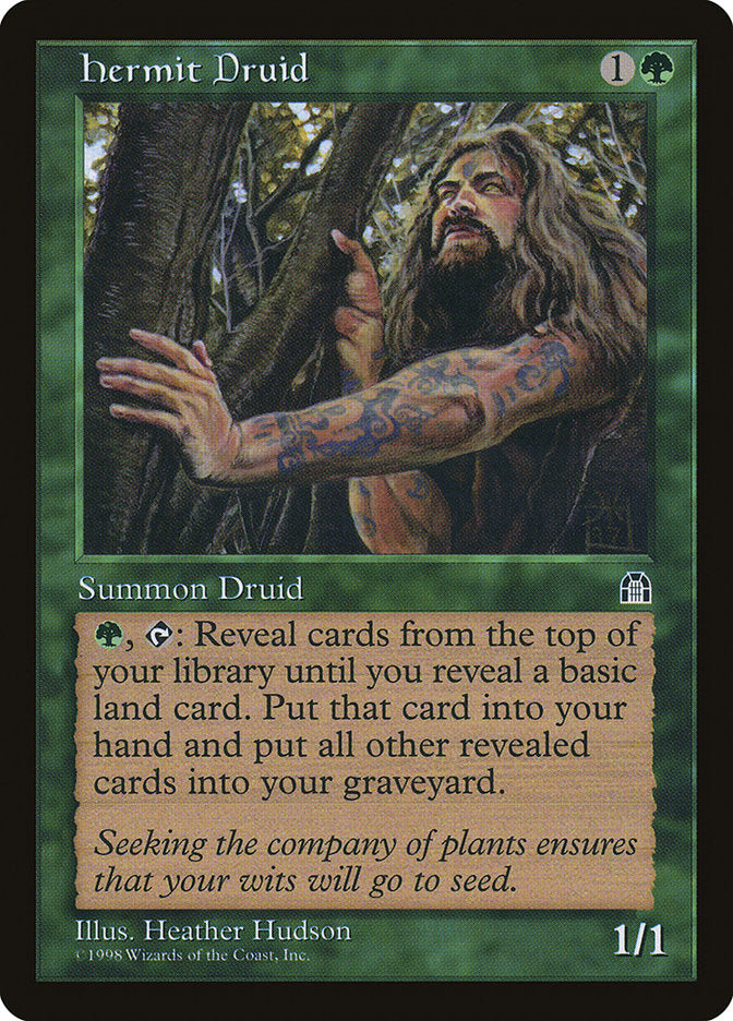 Hermit Druid [Stronghold] | Grognard Games