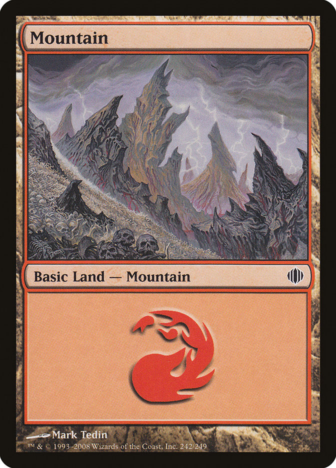 Mountain (242) [Shards of Alara] | Grognard Games