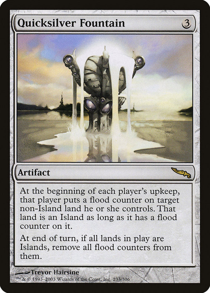 Quicksilver Fountain [Mirrodin] | Grognard Games