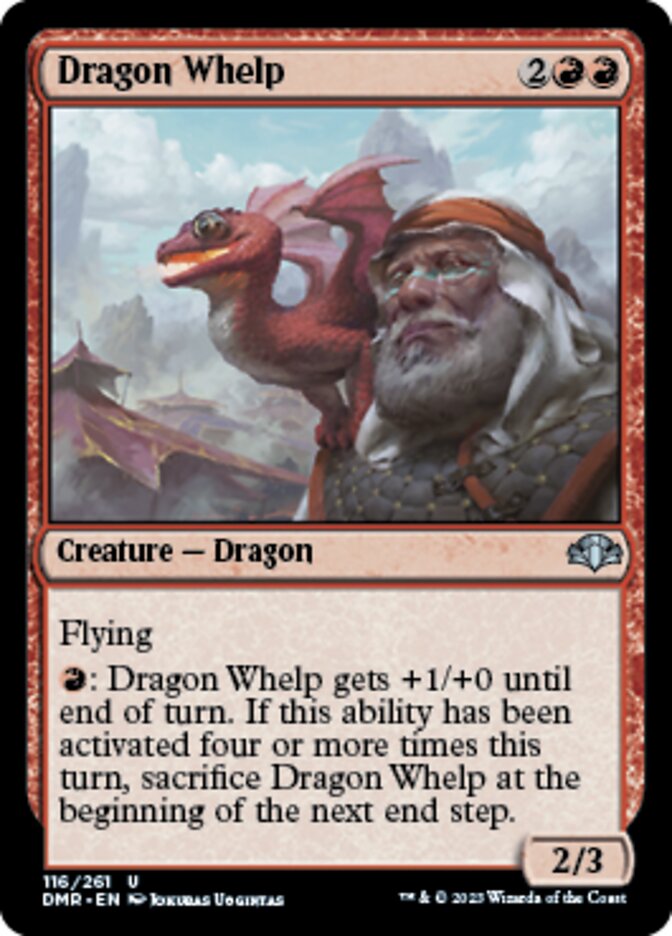 Dragon Whelp [Dominaria Remastered] | Grognard Games