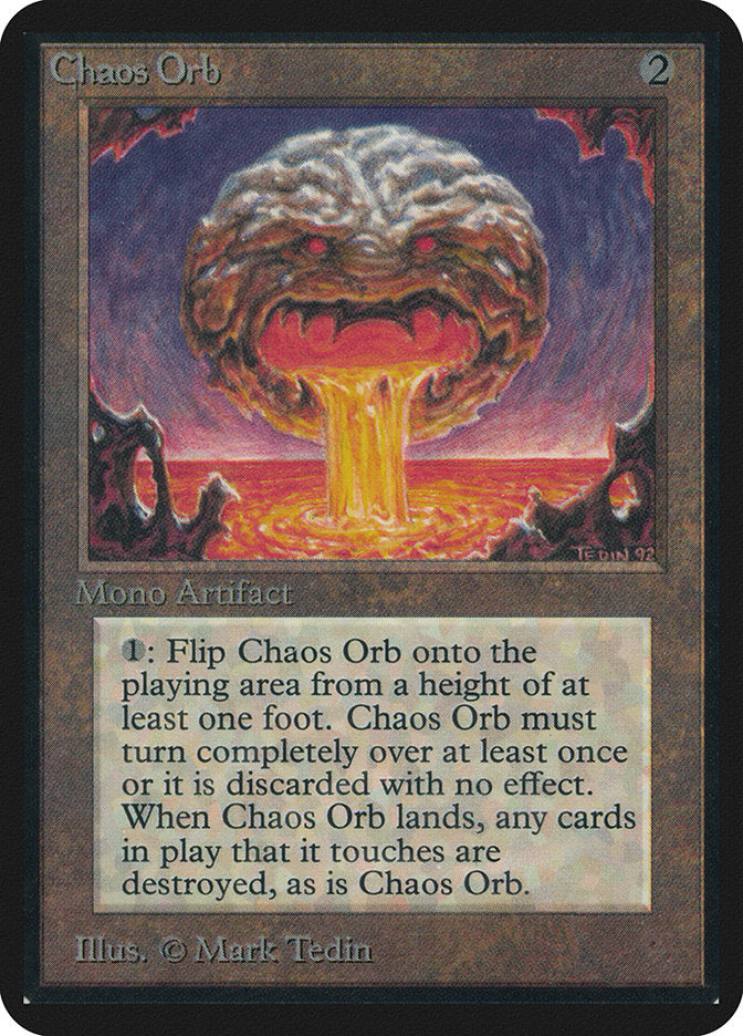 Chaos Orb [Limited Edition Alpha] | Grognard Games