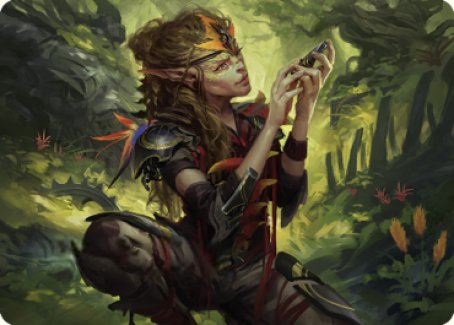 Meria, Scholar of Antiquity Art Card [Dominaria United Art Series] | Grognard Games