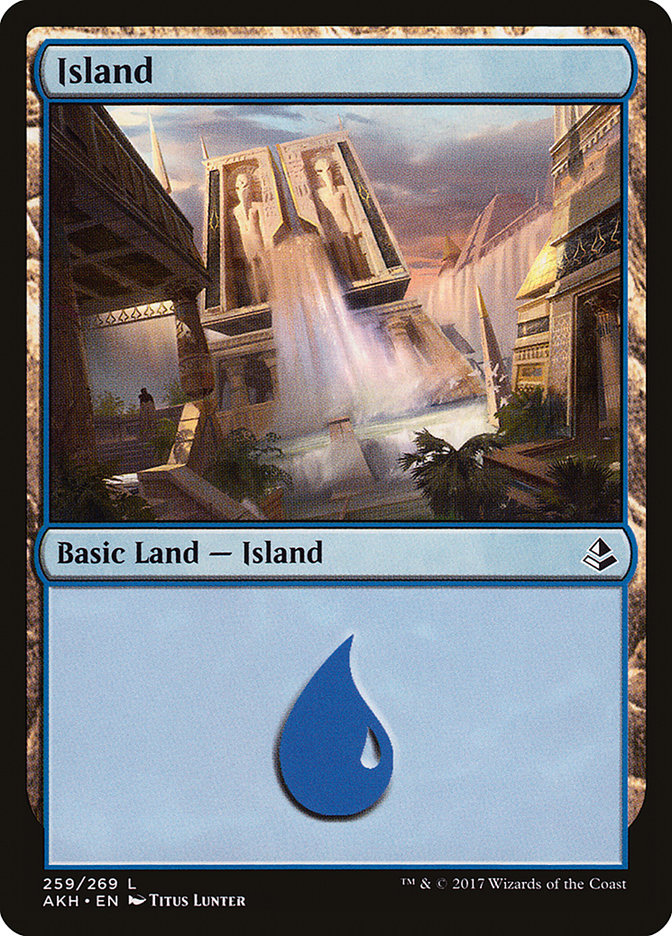 Island (259) [Amonkhet] | Grognard Games