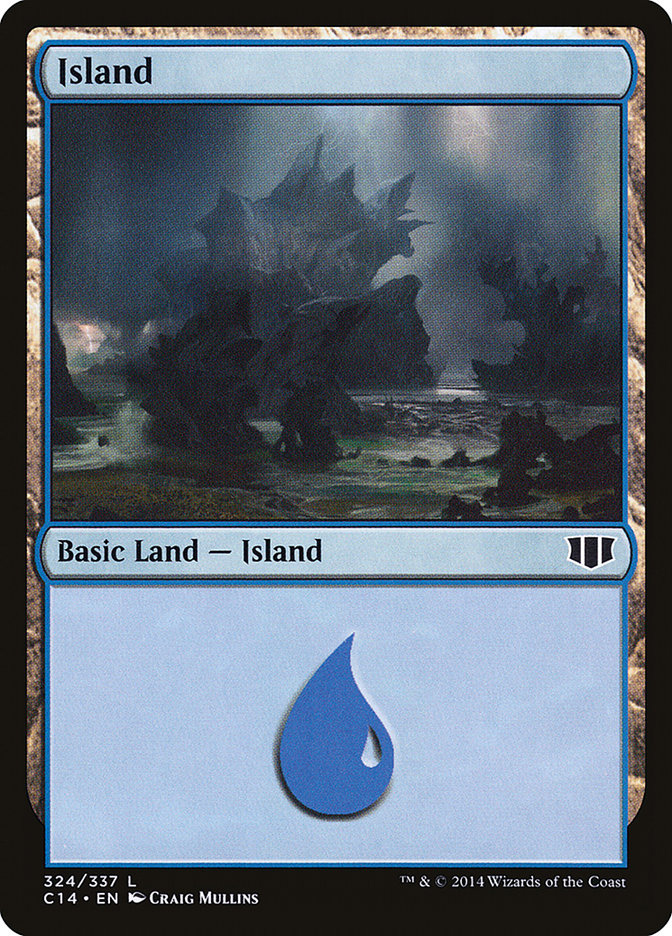 Island (324) [Commander 2014] | Grognard Games