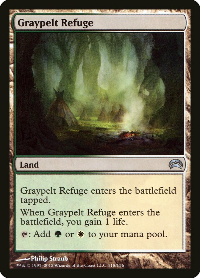 Graypelt Refuge [Planechase 2012] | Grognard Games