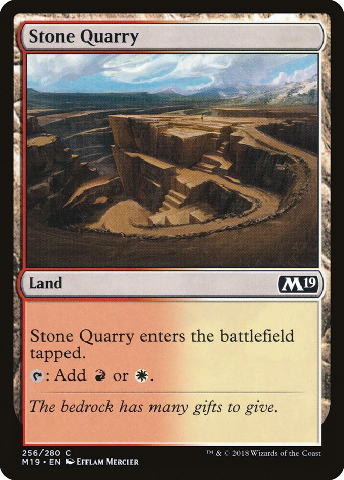 Stone Quarry [Core Set 2019] | Grognard Games