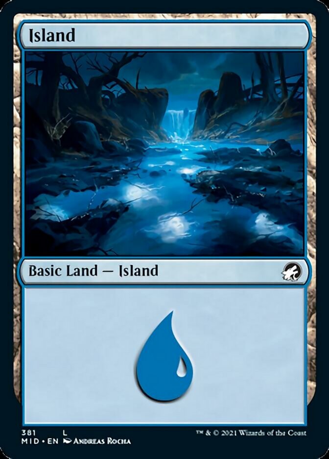 Island (381) [Innistrad: Midnight Hunt] | Grognard Games