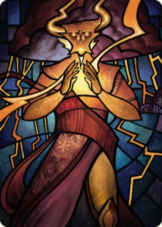 Najal, the Storm Runner Art Card [Dominaria United Art Series] | Grognard Games