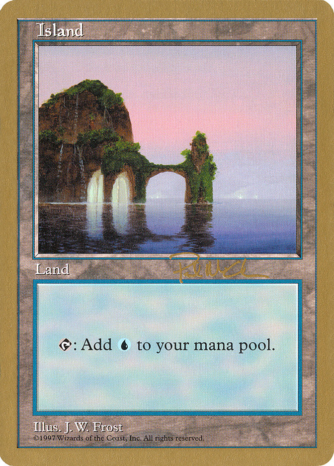 Island (pm434) (Paul McCabe) [World Championship Decks 1997] | Grognard Games