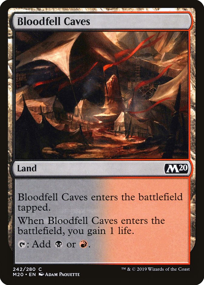 Bloodfell Caves [Core Set 2020] | Grognard Games