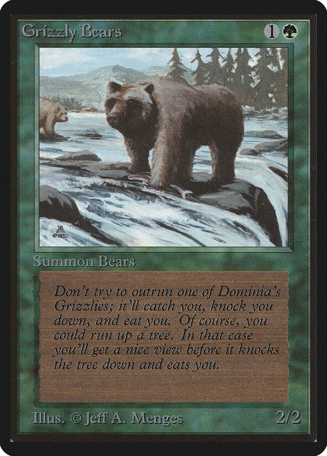Grizzly Bears [Limited Edition Beta] | Grognard Games