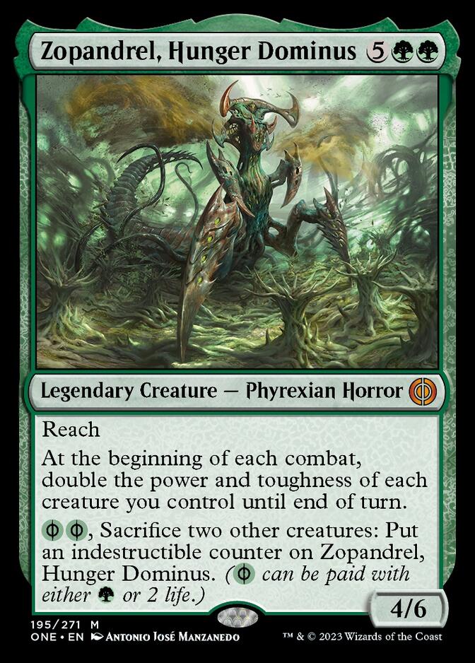 Zopandrel, Hunger Dominus [Phyrexia: All Will Be One] | Grognard Games