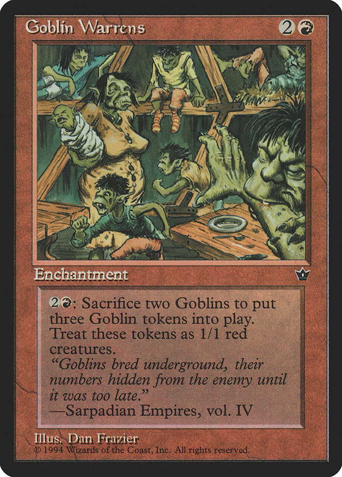 Goblin Warrens [Fallen Empires] | Grognard Games