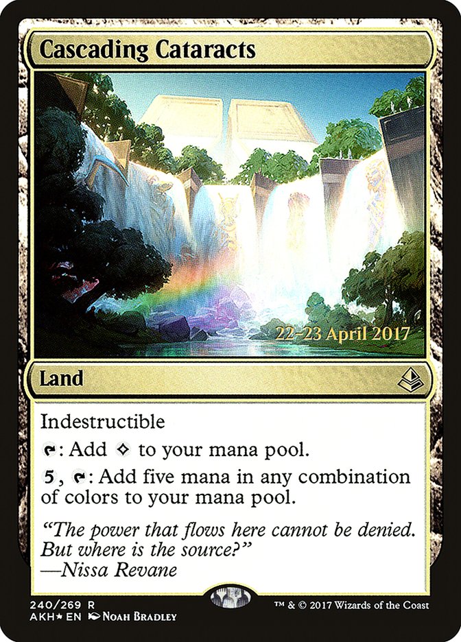 Cascading Cataracts  [Amonkhet Prerelease Promos] | Grognard Games