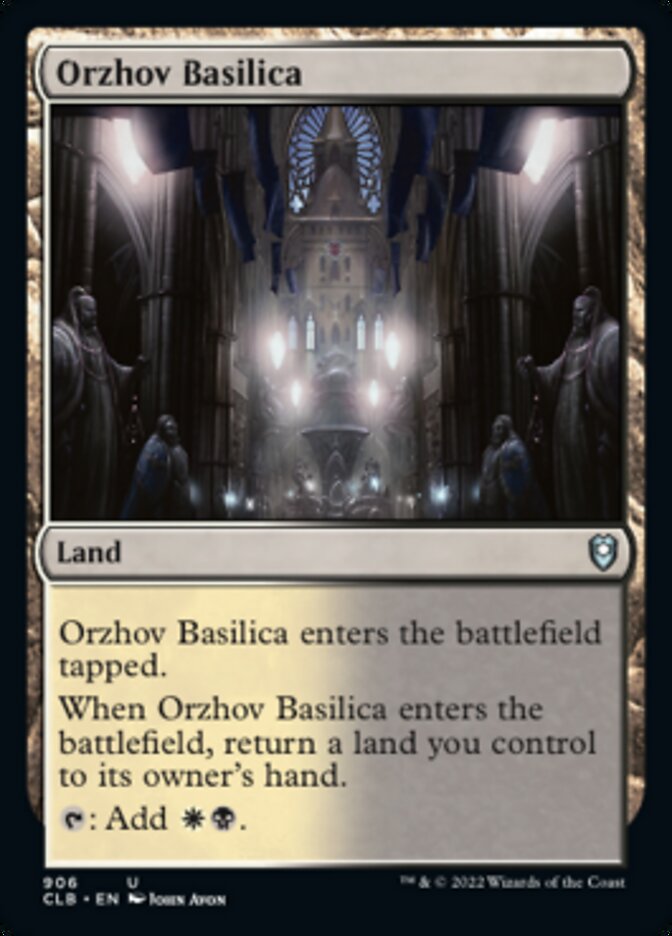 Orzhov Basilica [Commander Legends: Battle for Baldur's Gate] | Grognard Games