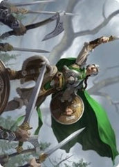 Maja, Bretagard Protector Art Card [Kaldheim: Art Series] | Grognard Games
