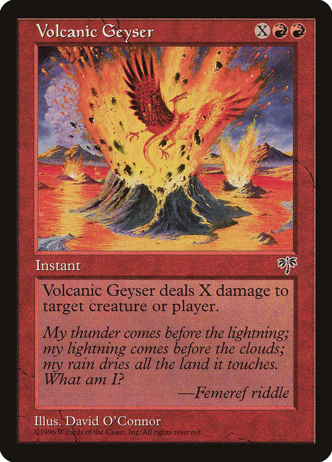Volcanic Geyser [Mirage] | Grognard Games