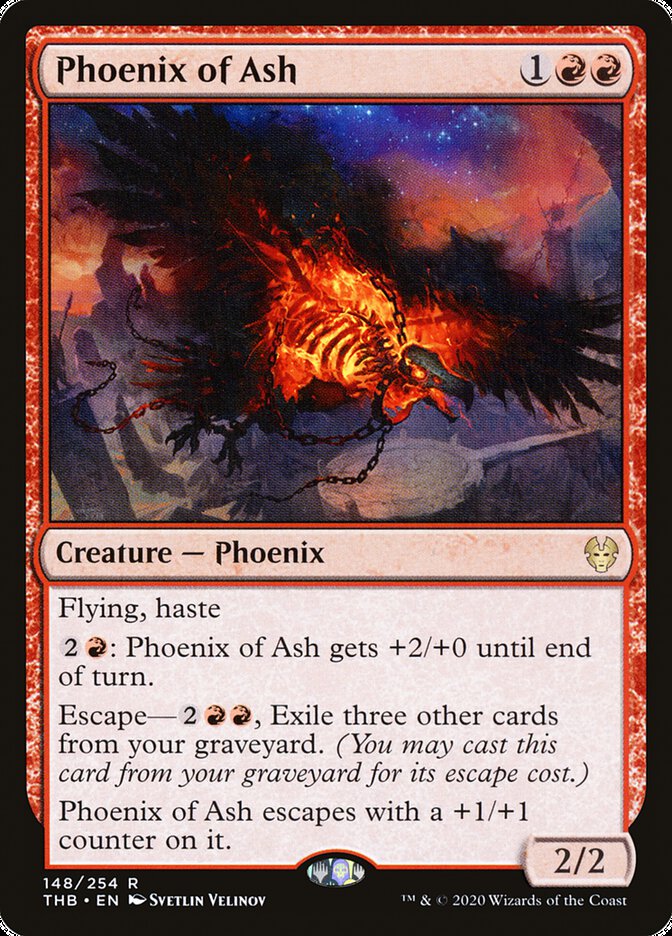 Phoenix of Ash [Theros Beyond Death] | Grognard Games