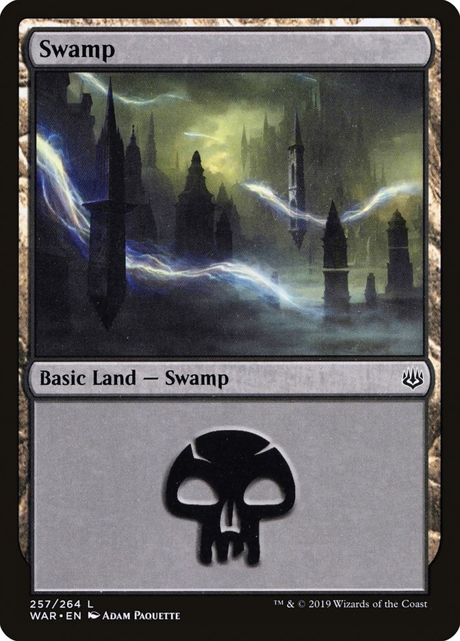 Swamp (257) [War of the Spark] | Grognard Games