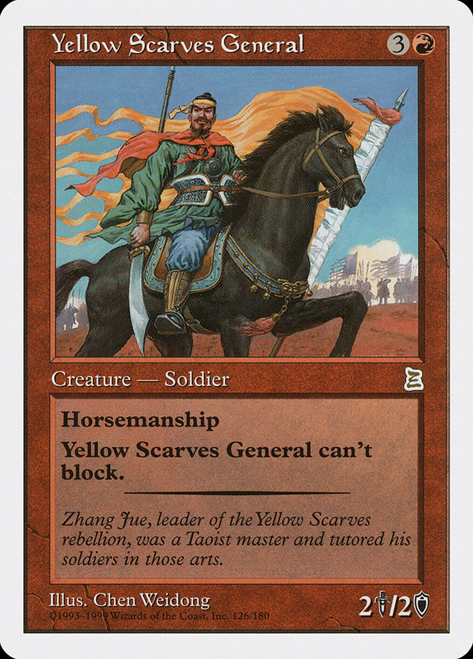 Yellow Scarves General [Portal Three Kingdoms] | Grognard Games