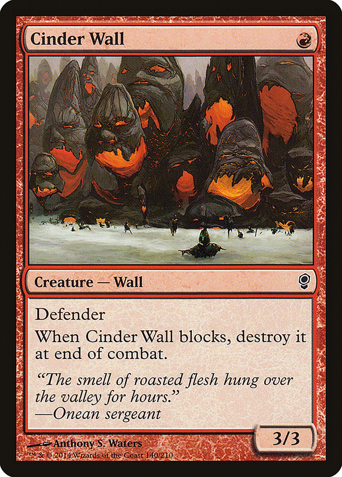 Cinder Wall [Conspiracy] | Grognard Games