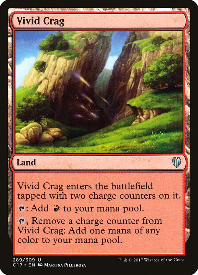 Vivid Crag [Commander 2017] | Grognard Games