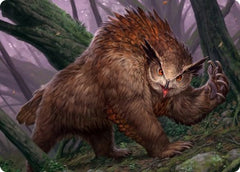 Owlbear Art Card [Dungeons & Dragons: Adventures in the Forgotten Realms Art Series] | Grognard Games