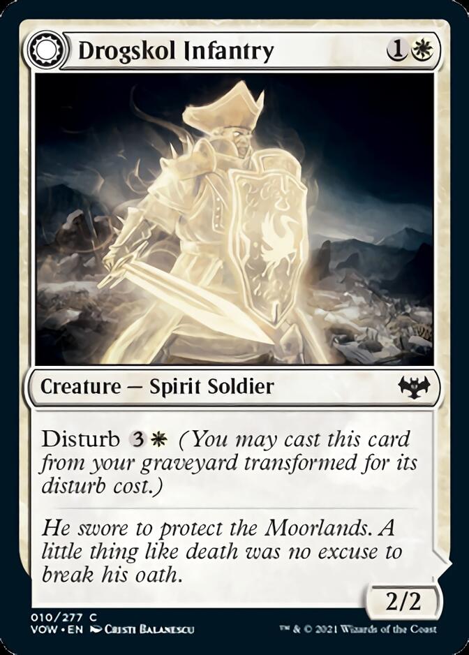 Drogskol Infantry // Drogskol Armaments [Innistrad: Crimson Vow] | Grognard Games