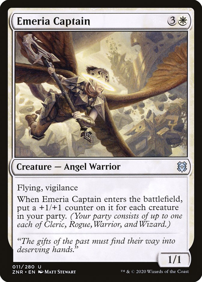 Emeria Captain [Zendikar Rising] | Grognard Games