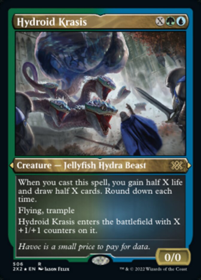 Hydroid Krasis (Foil Etched) [Double Masters 2022] | Grognard Games