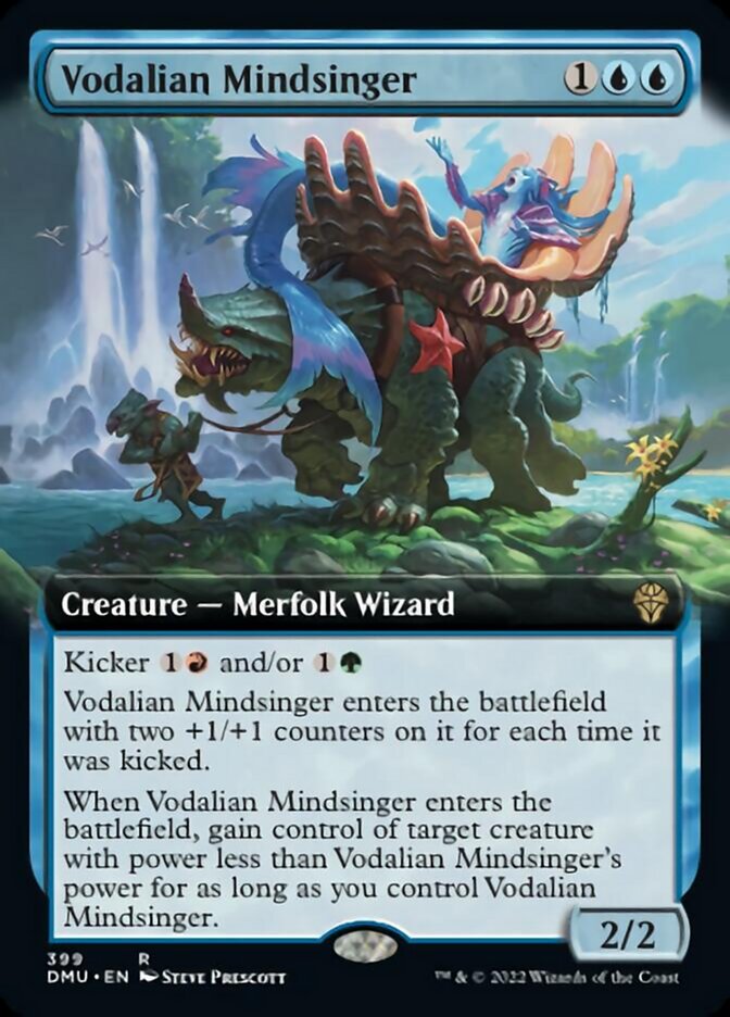 Vodalian Mindsinger (Extended Art) [Dominaria United] | Grognard Games