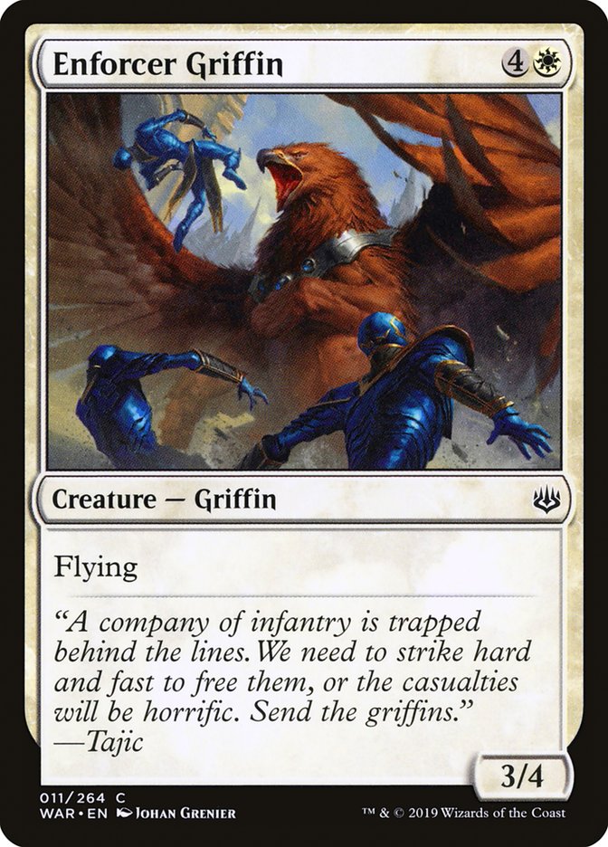 Enforcer Griffin [War of the Spark] | Grognard Games