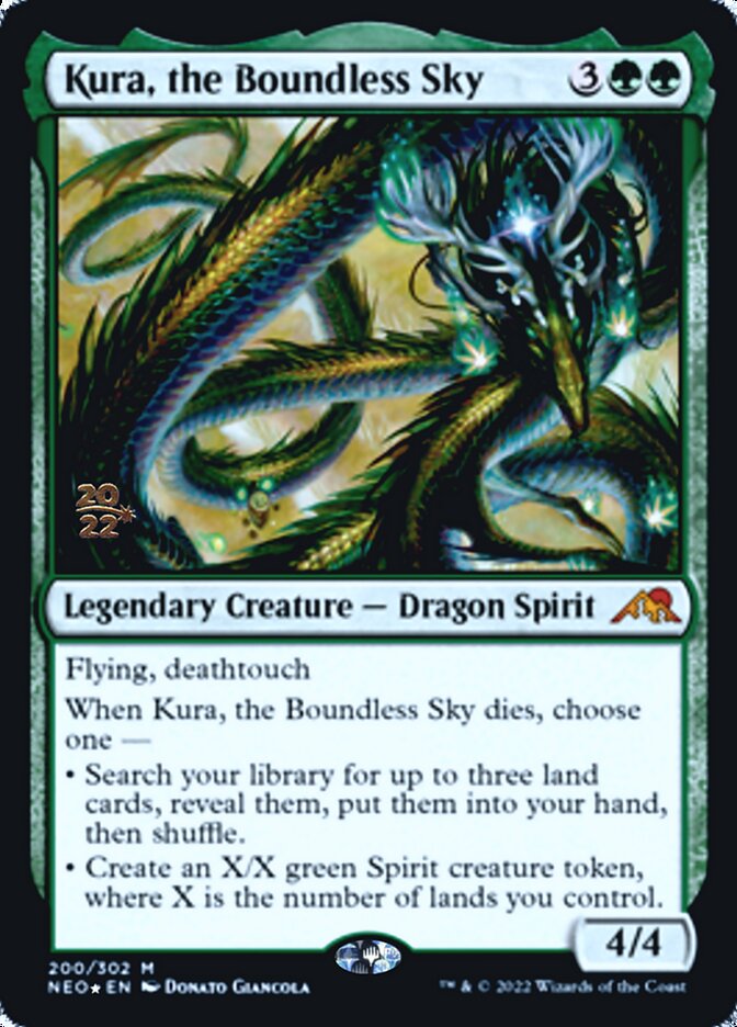 Kura, the Boundless Sky [Kamigawa: Neon Dynasty Prerelease Promos] | Grognard Games