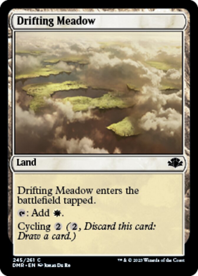 Drifting Meadow [Dominaria Remastered] | Grognard Games