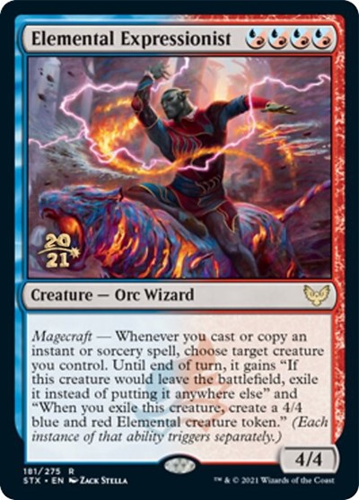 Elemental Expressionist [Strixhaven: School of Mages Prerelease Promos] | Grognard Games