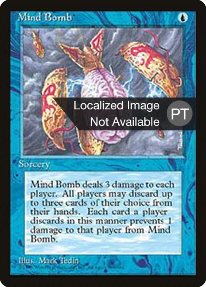 Mind Bomb [Fourth Edition (Foreign Black Border)] | Grognard Games